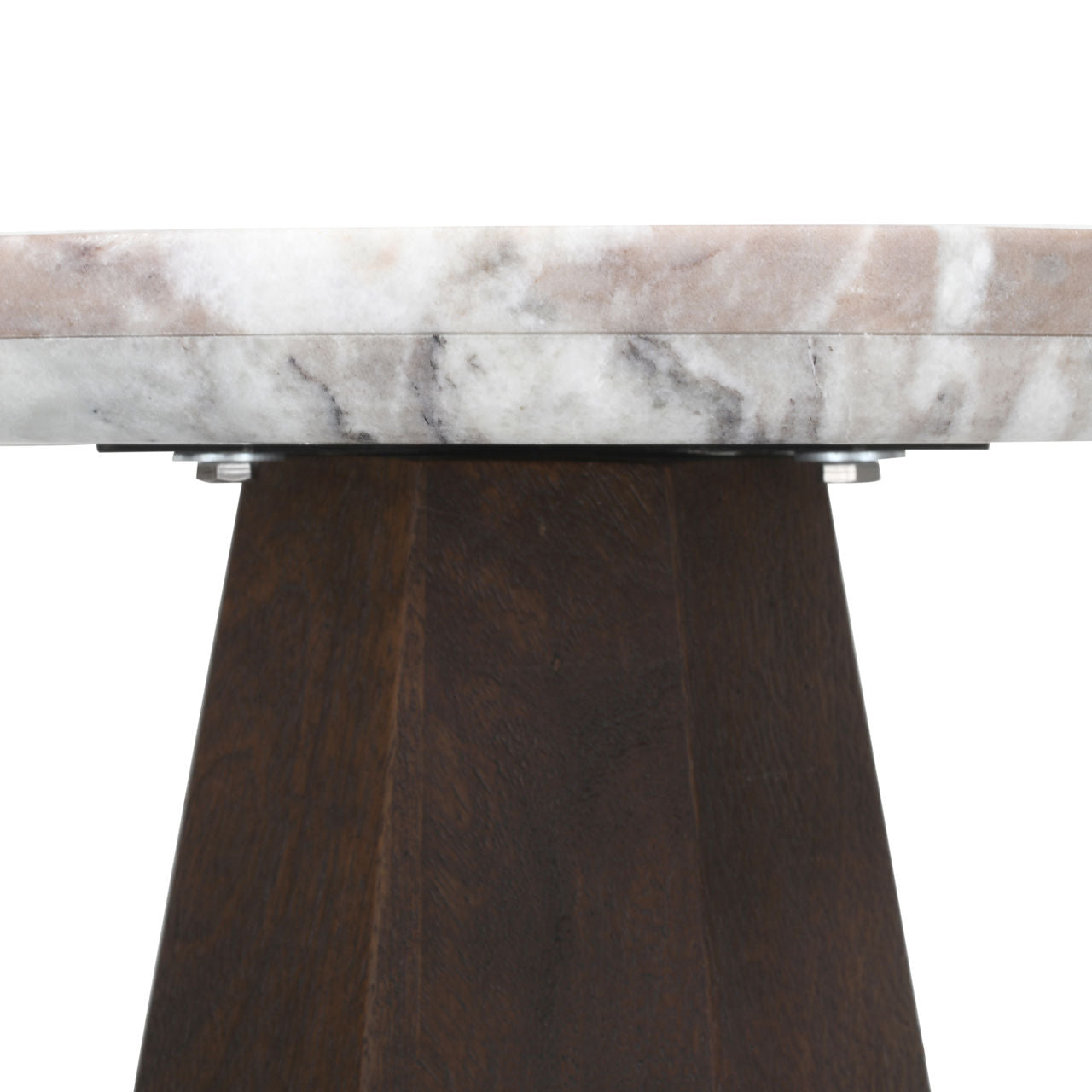 End table Oberoy brown 45Ø
